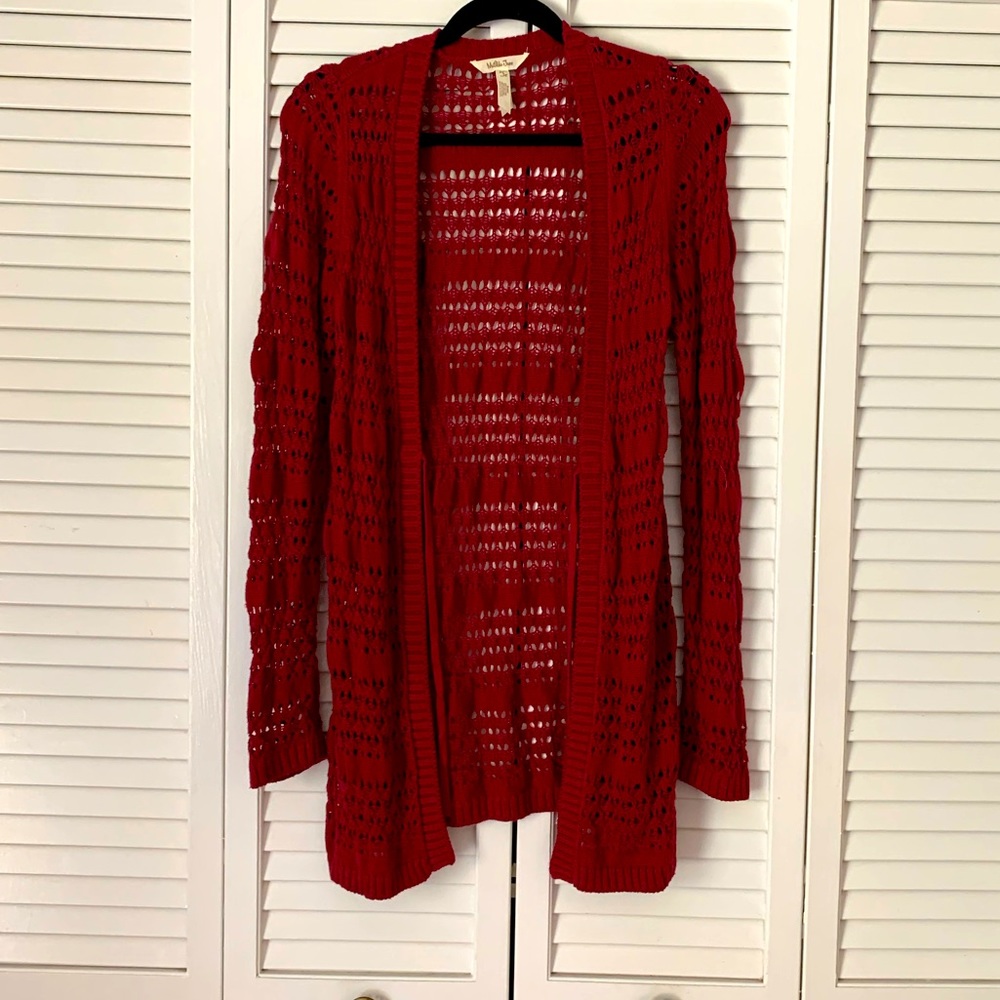 Matilda Jane womens crochet cardigan size Small
